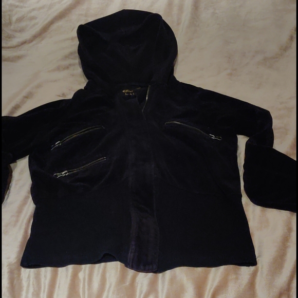Velvet Hoodie by ABS Essentials - Picture 3 of 4